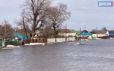 В Курайлы 15 домов в воде