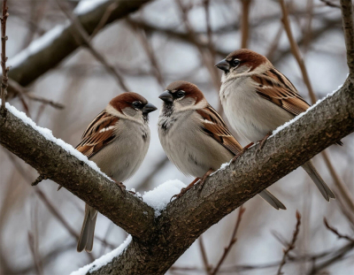 Биолог Феоктистова: Воробьи в городах толстеют из-за фастфуда