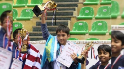 10-летний Данис Куандыкулы стал чемпионом мира по шахматам