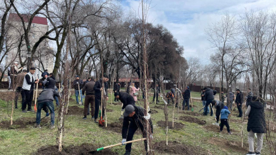 Более 1500 алматинцев поучаствовали в эко-акции «Тазару»