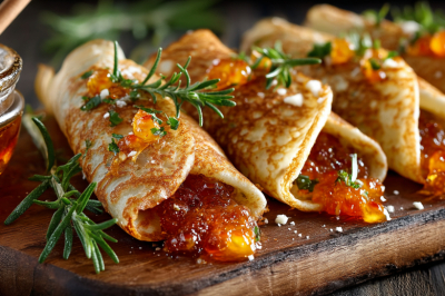 Яркая и витаминная Масленица: блинчатые пирожки с цитрусовой начинкой