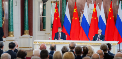Си Цзиньпин и Владимир Путин встретились с прессой