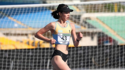 Ясмина Токсанбаева завоевала бронзу чемпионата Азии в ходьбе на 20 км