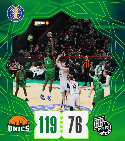 Одиннадцатая победа подряд: УНИКС разгромил &laquo;Пари Нижний Новгород&raquo;