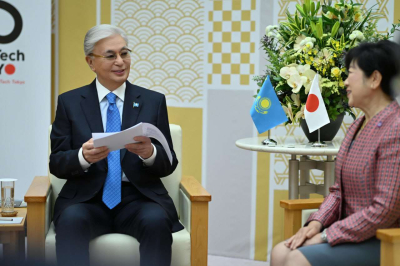 Президент провел встречу с губернатором Токио Юрико Коикэ