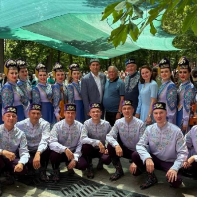 Государственный ансамбль фольклорной музыки РТ выступил на Сабантуе в Ташкенте (ВИДЕО)