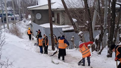 Когда с улиц Алматы вывезут основную часть снега, рассказали в акимате