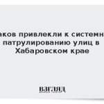 Казаков привлекли к системному патрулированию улиц в Хабаровском крае