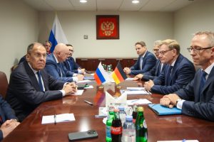 Лавров впервые с января 2022 года встретился с главой МИД Германии