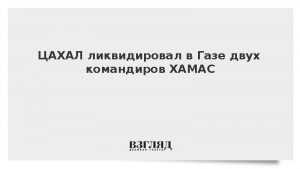 ЦАХАЛ ликвидировал в Газе двух командиров ХАМАС