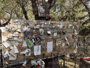 В Омске осквернили могилу Егора Летова
