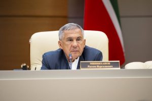 Сегодня Минниханов обратится с посланием к Госсовету Татарстана