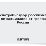 Роспотребнадзор рассказал о ходе вакцинации от гриппа в России