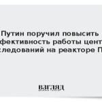 Путин поручил повысить эффективность работы центра исследований на реакторе ПИК