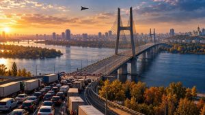 Мост не рухнул, а движение встало: что показали удары по Киеву