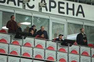 Минниханов и Костин посетили матч «Рубина» с московским «Динамо»