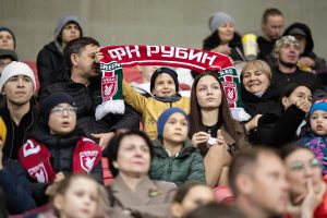Более 300 ветеранов и участников СВО побывали на матче «Рубин» — «Динамо» по приглашению фонда «Нэфис»