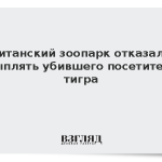 Британский зоопарк отказался усыплять убившего посетителя тигра