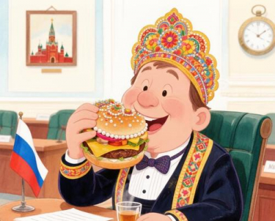«Кокошник» идёт на смену «гамбургеру»: депутат решил спасти россиян от английских слов