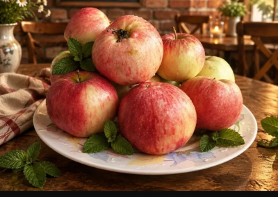 Хит сезона: запеченные яблоки с медом, изюмом